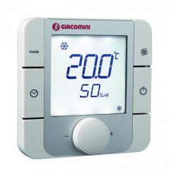 K492B - Termostat s čidlem vlhkosti pro KPM30/31, komunikace Modbus.